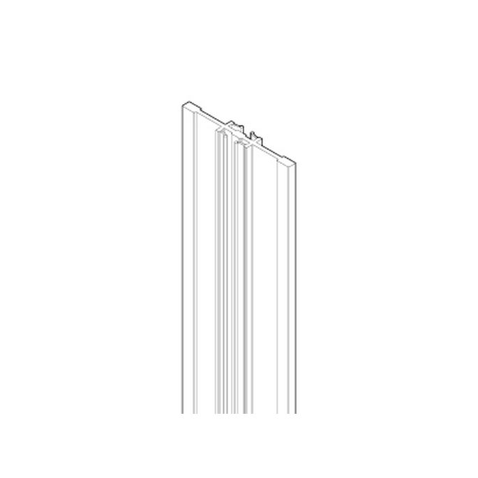 Novellini R50ABJS01-A verticale afdichtingsstrip wit 030