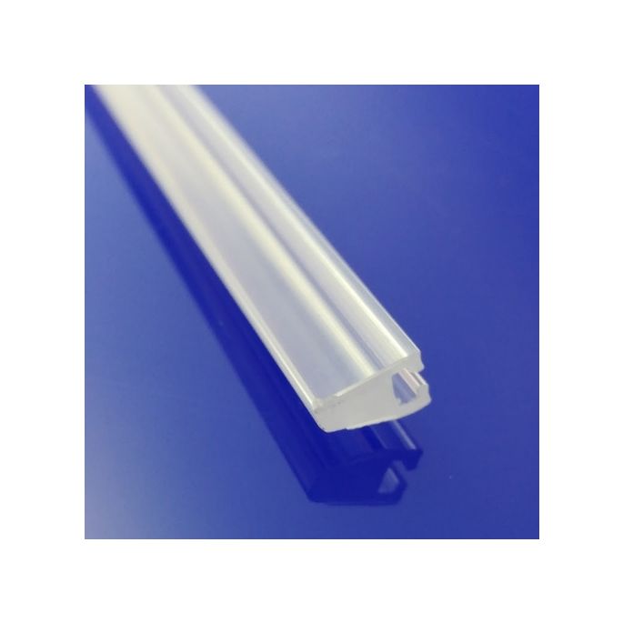 Sealskin Duka 4200-2 Q042E afdichtprofiel 100cm transparant - voor hoekinstap linker zijde