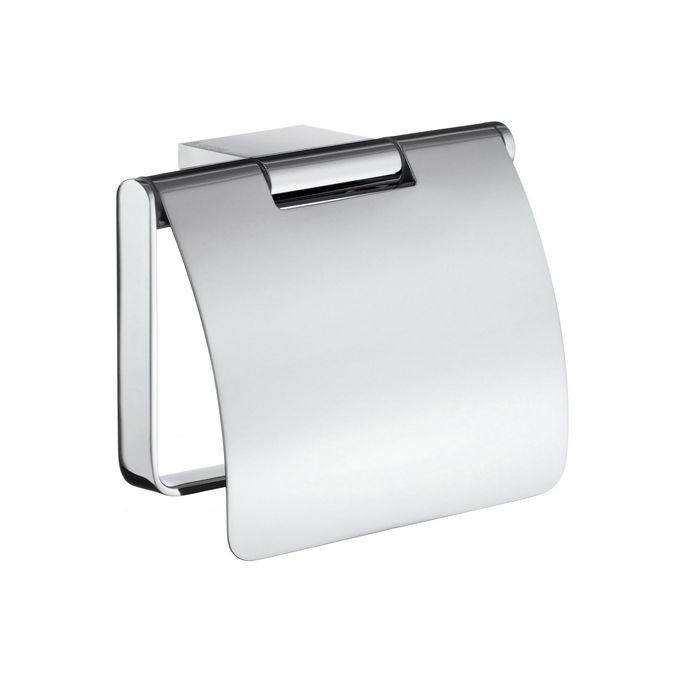 Smedbo Air AK3414 toiletrolhouder met klep chroom