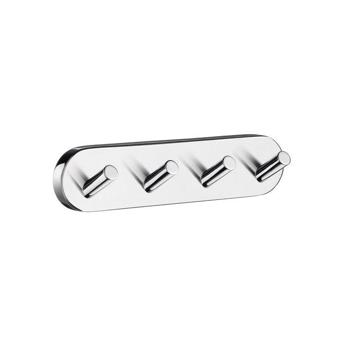 Smedbo Home HK359 hakenrek met 4 haken chroom