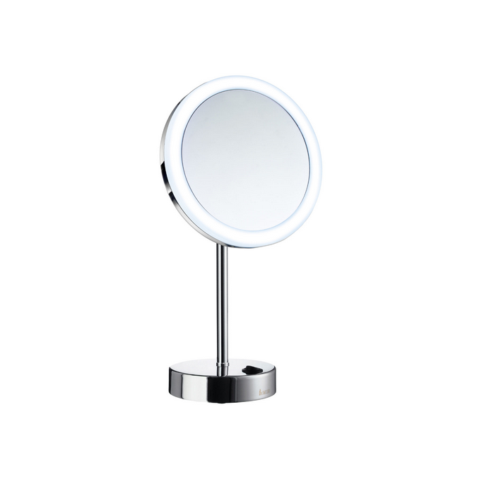Smedbo Outline FK484EP shaving/make-up mirror 5x chrome