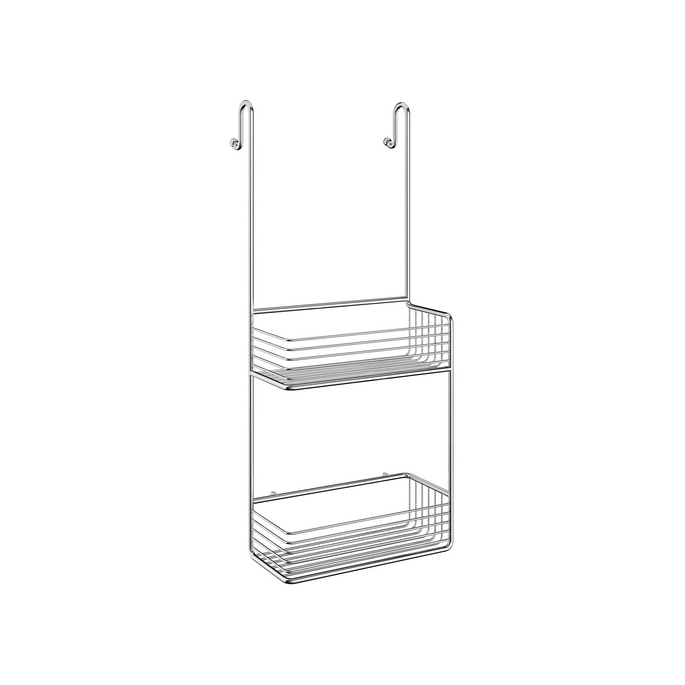 Smedbo Sideline DK1141 dubbele douchedraadkorf 25 cm chroom