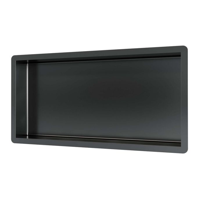 Brauer 5-GM-146 inbouwnis 600x300 mm gunmetal geborsteld PVD