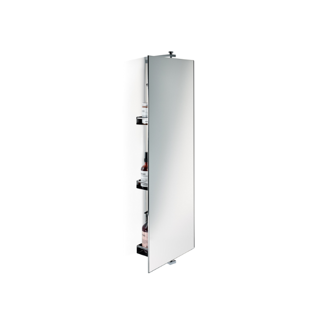 Decor Walther 0106700 SP-31 draaibare spiegel met 3 planchetten 80x30cm chroom