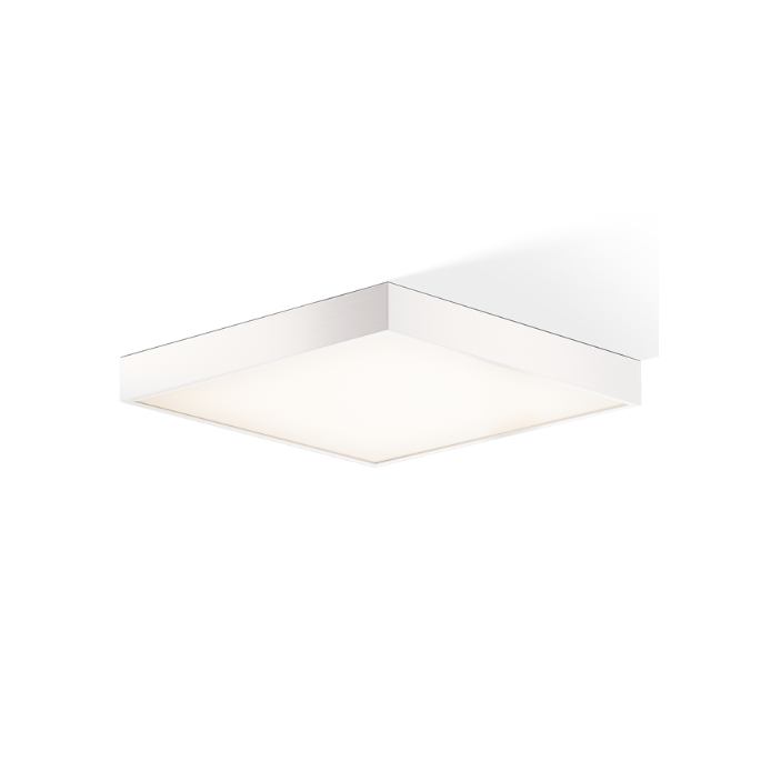 Decor Walther 0218950 CUT 40 N LED wand- plafondlamp 40x40cm mat wit