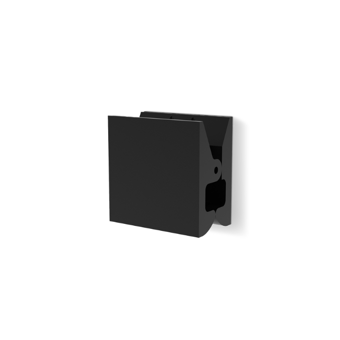 Decor Walther 0907260 PINCH S/M  klem/haak mat zwart