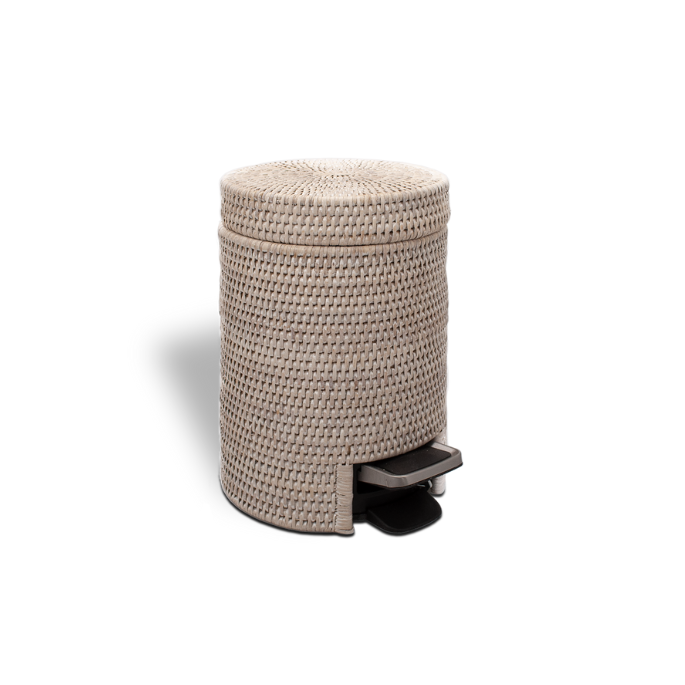 Decor Walther Basket 0939491 Basket TE pedal bin light rattan