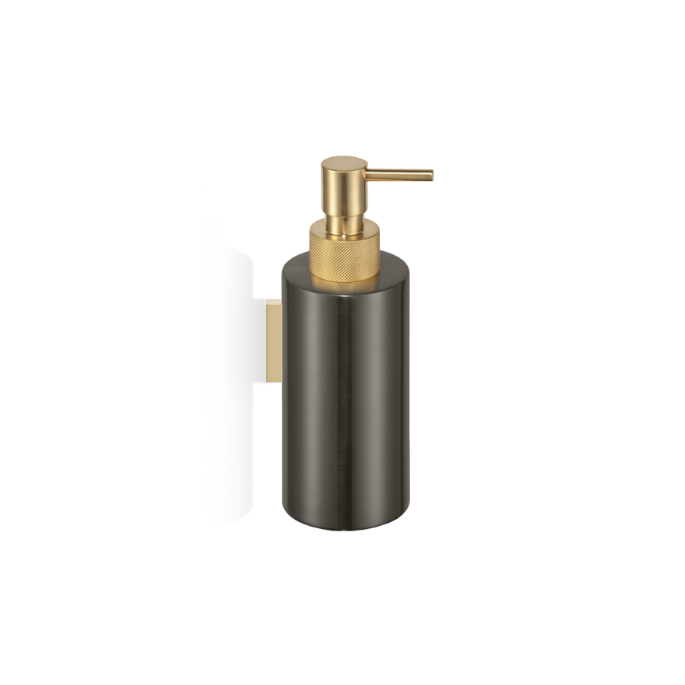 Decor Walther Club 0856067 CLUB WSP 3 zeepdispenser mat donker metaal en mat goud