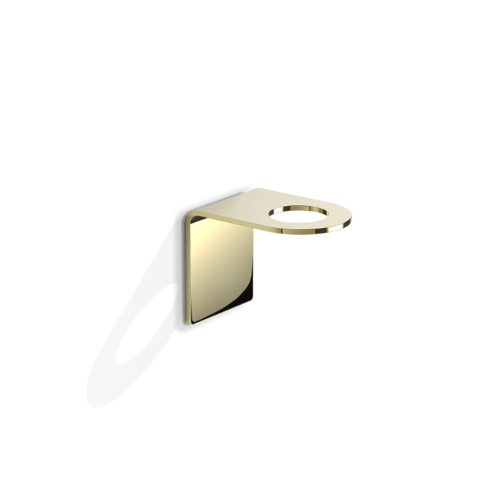 Decor Walther Hold 0907110 wandhouder voor zeepdispensers zelfklevend gepolijst messing
