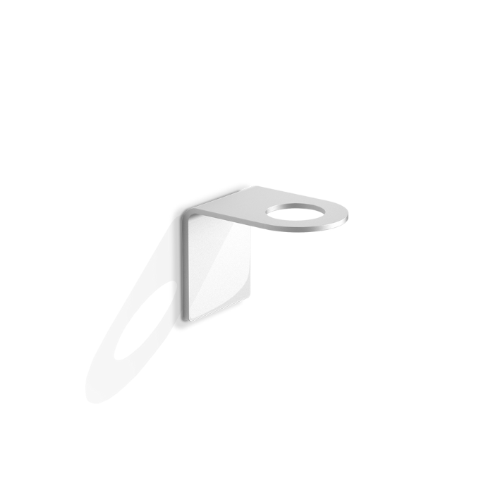 Decor Walther Hold 0907150 wandhouder voor zeepdispensers zelfklevend mat wit