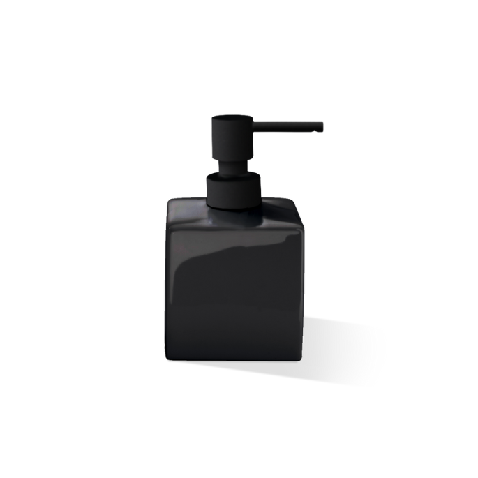 Decor Walther Porcelain 0843963 DW 525 zeepdispenser staand porselein zwart/ mat zwart