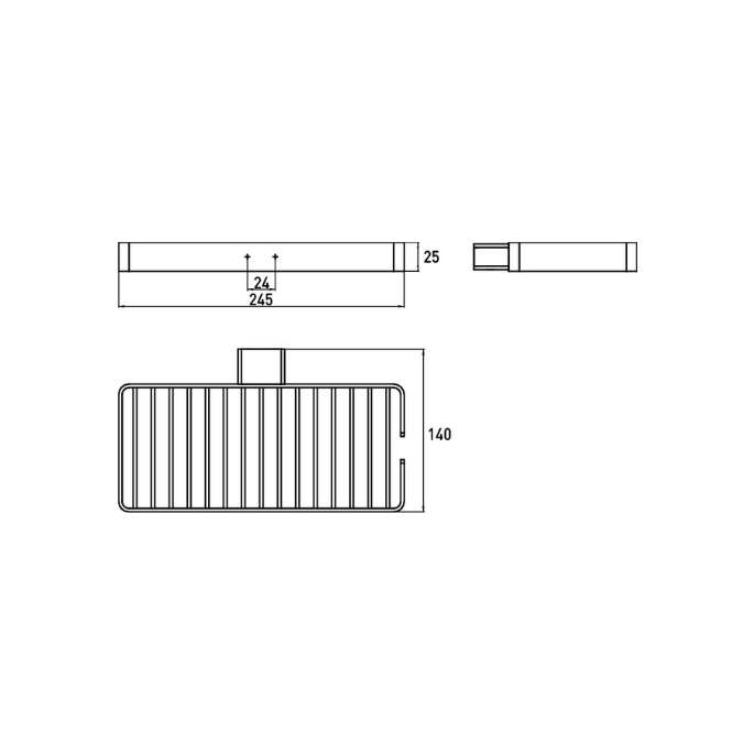 Emco Loft 054500101 draadkorf chroom (OUTLET)