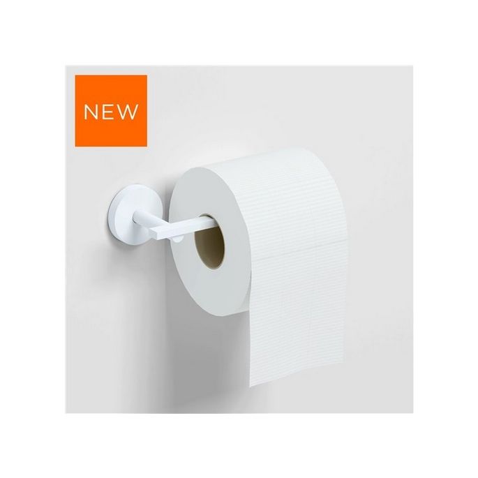 Clou Flat CL090203020 toiletrolhouder zonder klep mat wit