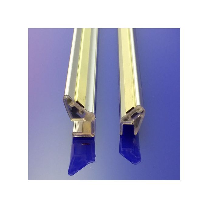 Koralle Vision-A S8L43345 ( L43345 ) ( 2537825 ) aluminium magneetstrips (excl. kunststof strips) voor draaideur met vaste wand *niet meer leverbaar*