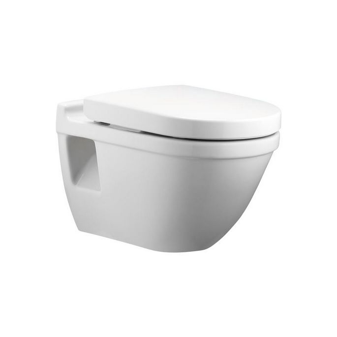 Pressalit 3 voor Sphinx Ravenna 684000-DK8999 toiletzitting met deksel wit