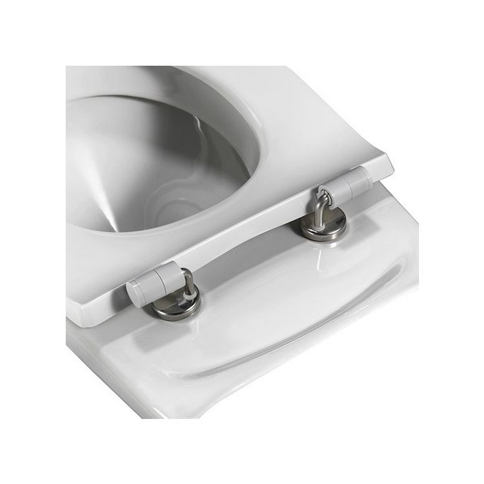 Pressalit Objecta Pro 989011-DH4999 toiletzitting zonder deksel wit polygiene