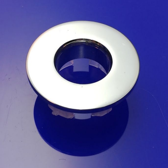 San4U 2500780 overlooprozet diameter 30mm messing verchroomd