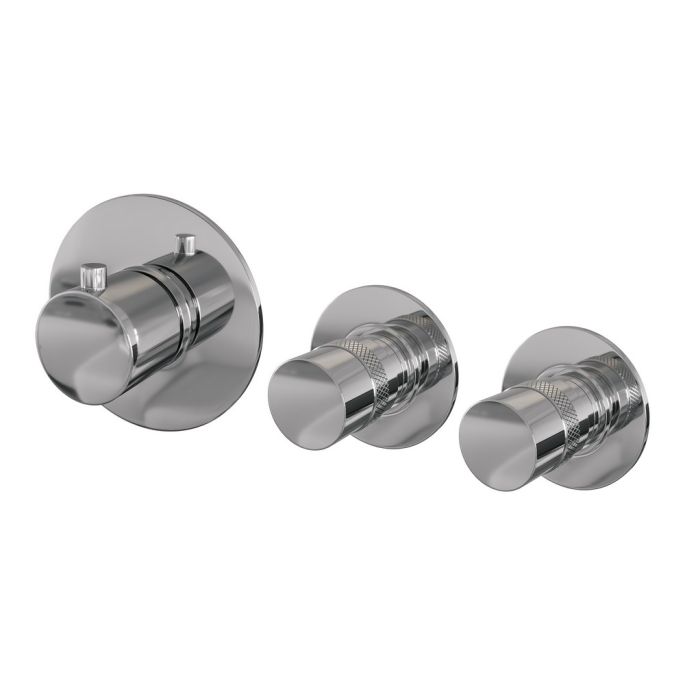 Brauer Edition 5-CE-047 thermostatische inbouw badkraan SET 02 chroom