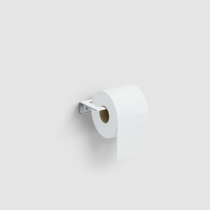 Clou Fold CL090403020 toiletrolhouder mat wit