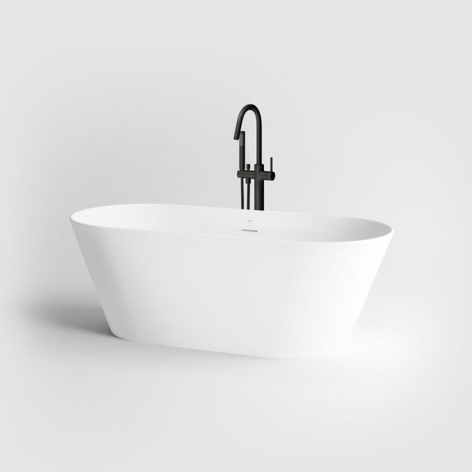 Clou Solium II CL057002020 freestanding bath 175x80 aluite matt white