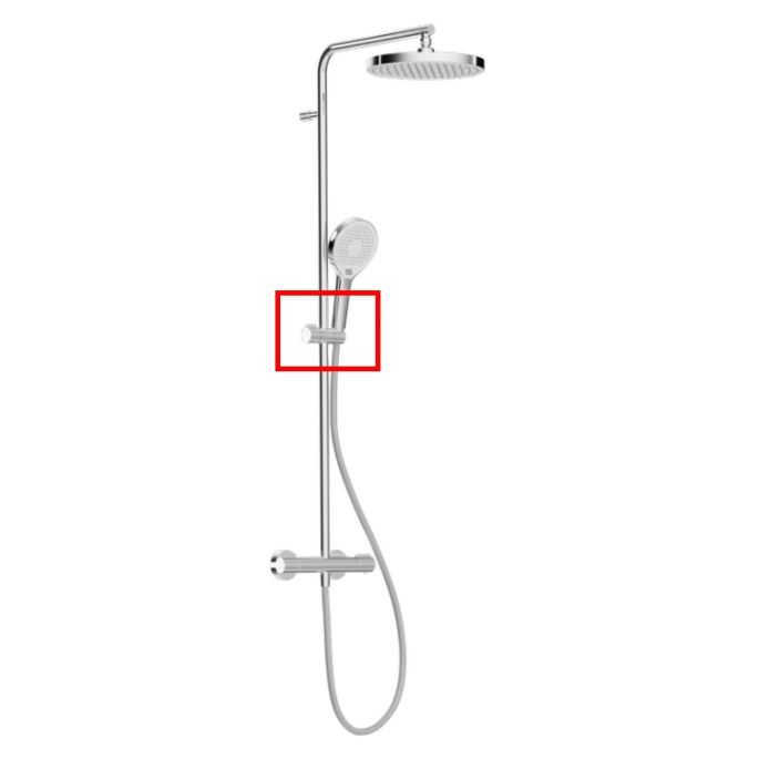 HSK Shower & Co! E98508-14-41 glijstuk t.b.v. RS Slim shower-set chroom