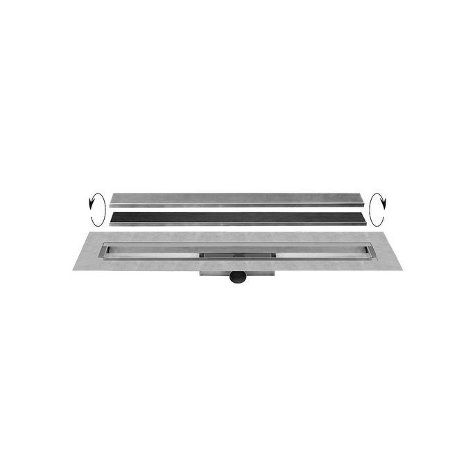 Easy Drain Compact 30 TAF EDCOMTAF140030 douchegoot 140cm zijuitloop