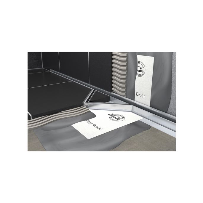 Easy Drain S-line SLINE900 douchegoot 90cm zijuitloop
