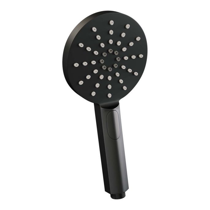 Brauer Edition 5-S-041-2 body bath shower thermostatic mixer SET 02 matt black