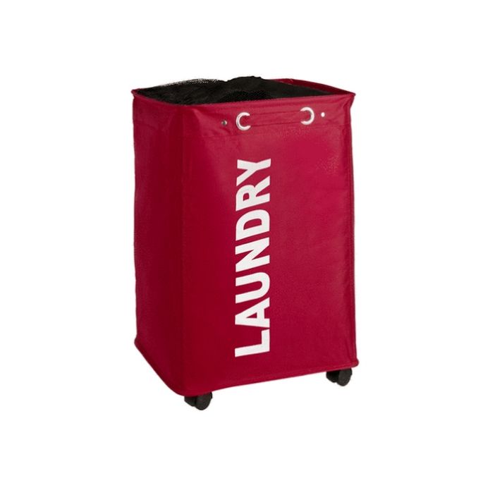Wenko Quadro 3450111100 wasmand rood