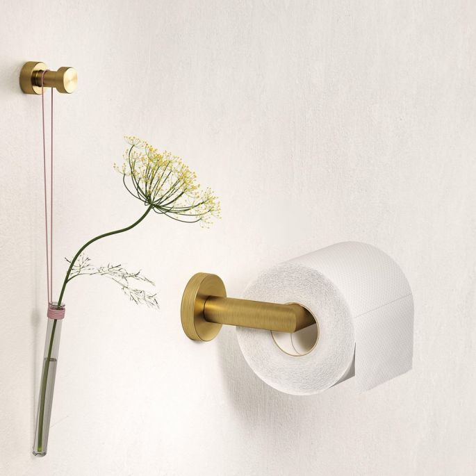 Geesa Nemox Brushed Gold 916513-07 handdoekhaak goud geborsteld
