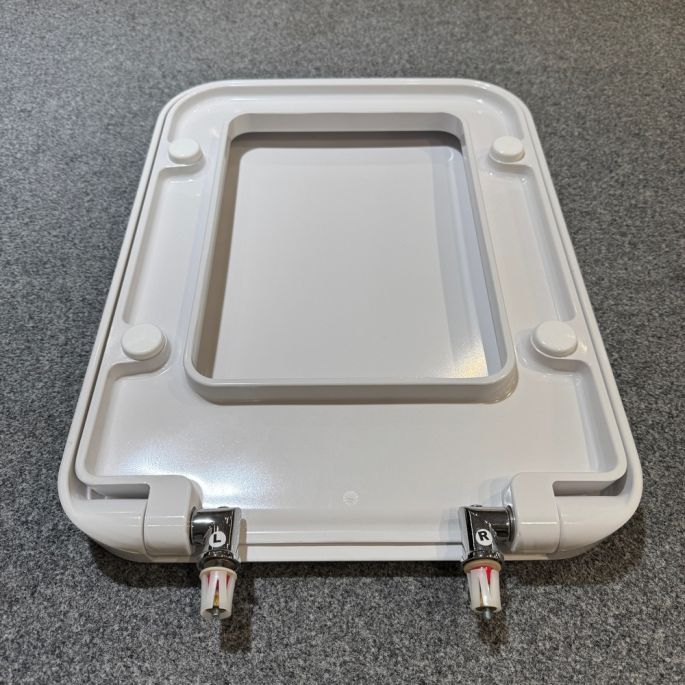 Sphinx 410 S8H5SA00000 OLW-09 softclose toiletzitting met deksel wit (OUTLET)