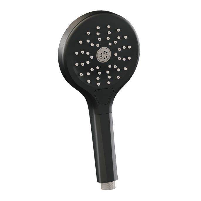 Brauer Edition 5-S-180 thermostatic concealed rain shower with push buttons SET 69 matt black