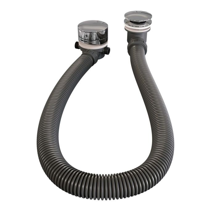 Brauer Edition 5-CE-208 thermostatische inbouw badkraan met drukknoppen SET 03 chroom