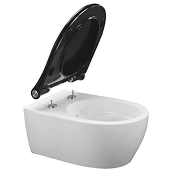 Pressalit Sway D2 994230-DF4999 toiletzitting met deksel mat wit