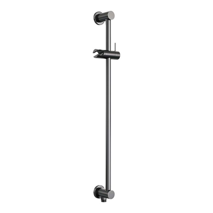 Brauer Carving 5-GM-137 thermostatische inbouw regendouche 3-weg omstelling SET 41 gunmetal geborsteld PVD