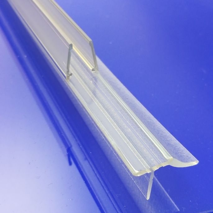 HSK Atelier Pur E77058 glasdorpellijst tbv onderzijde draaideur, 8mm *niet meer leverbaar*