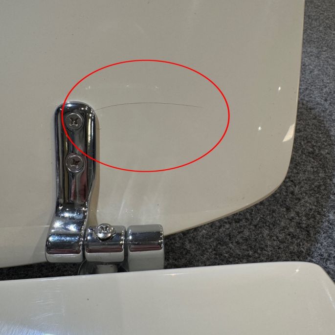 Sphinx Monaco H550 880106 OLK-01 toiletzitting met deksel sunrise (OUTLET)