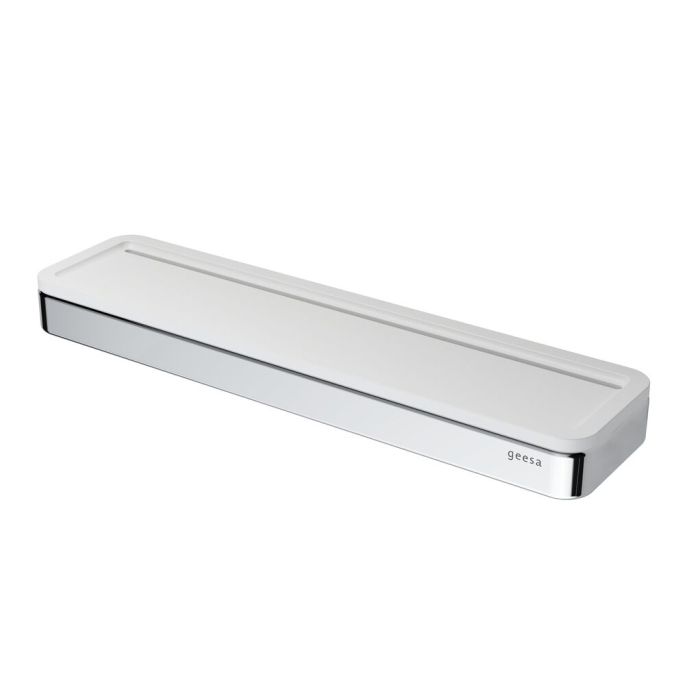 Geesa Frame 918805-02 planchet 26 cm chroom/ wit
