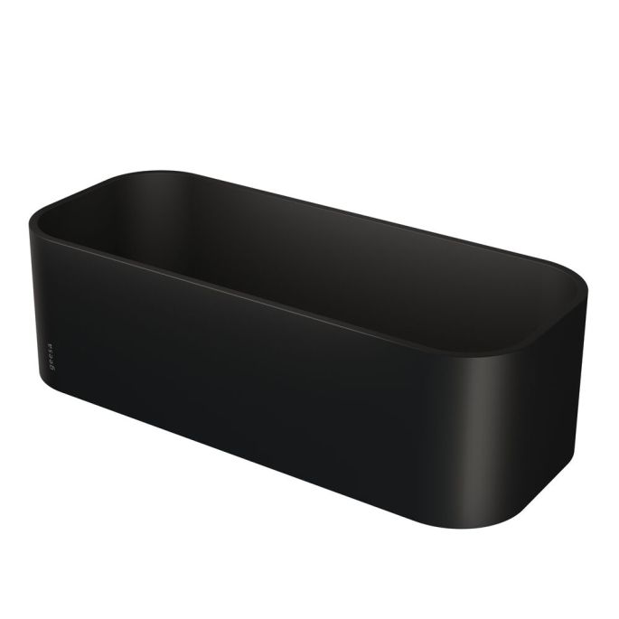 Geesa Frame 918901-06 douchemand / planchet 25 cm zwart