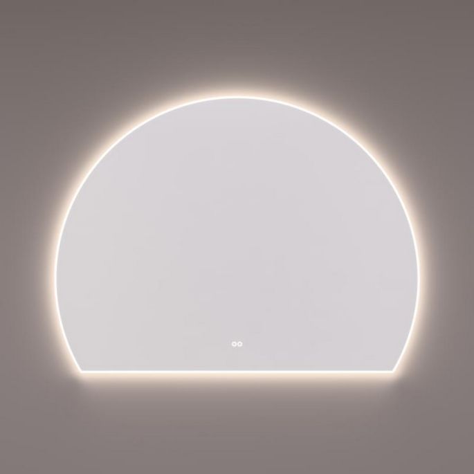 Hipp Design SPV SL 160 spiegel sun-line met directe en indirecte LED verlichting rondom, diameter 160 en 140B x 119H cm