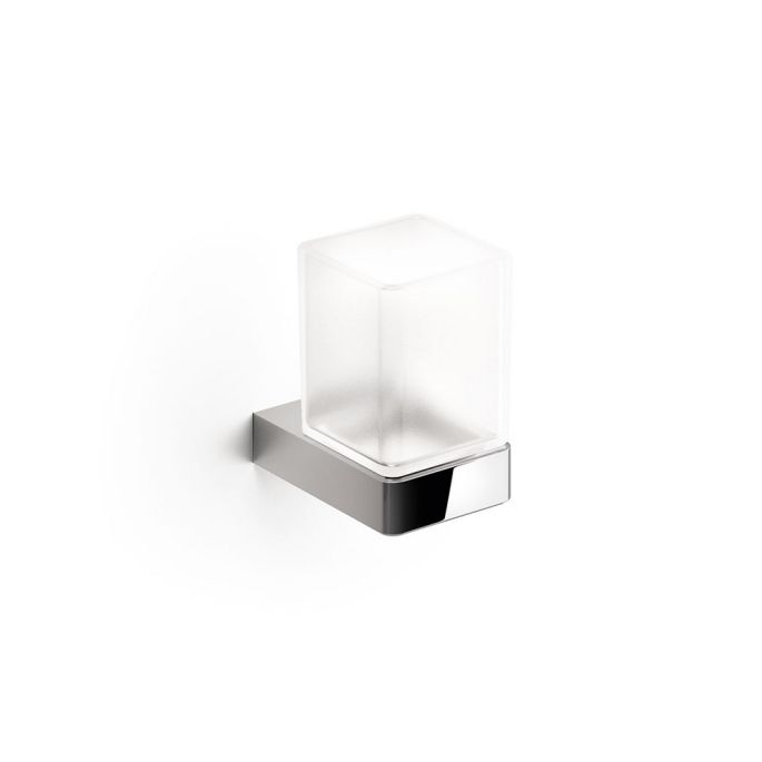 Inda Indissima A88100GB21 bekerhouder geborsteld goud/ gesatineerd glas