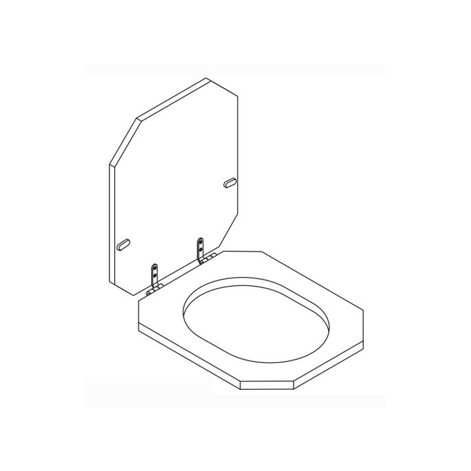 Duravit Serie 1930 0066610000 WC-Sitz mit Deckel weiß *nicht länger verfügbar*