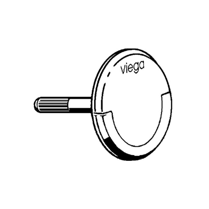 Viega Visign MT4/RT4 632281 rotatable rosette for Multiplex Trio and Rotaplex Trio chrome