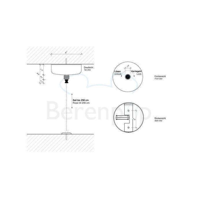 Decor Walther Basic 0532100 BA WL waslijn uittrekbaar 230cm chroom