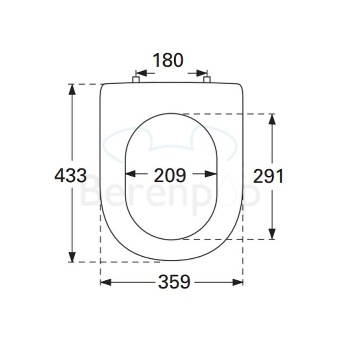Villeroy en Boch Subway 2.0 9M68Q1R2 toiletzitting met deksel wit (Star White CeramicPlus) *niet meer leverbaar*
