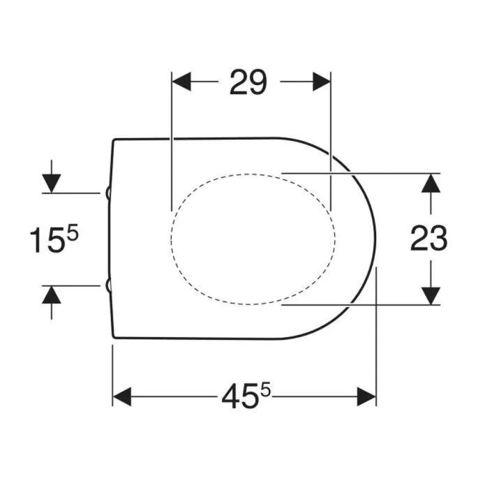 Geberit Icon 500670011 toiletzitting met deksel wit