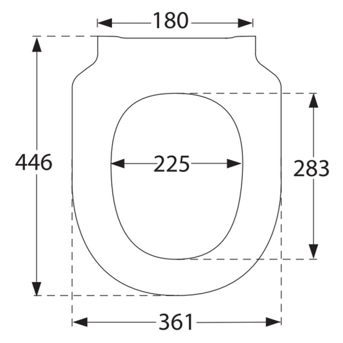 Villeroy en Boch Subway 3.0 8M42S1i4 toiletzitting met deksel grafiet