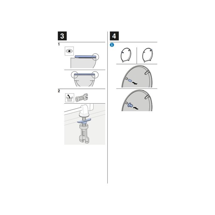 Geberit 300 Comfort 501386001 toiletzitting met deksel wit