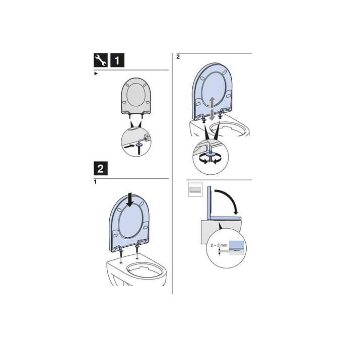 Geberit Renova 573035000 toiletzitting met deksel wit *niet meer leverbaar*