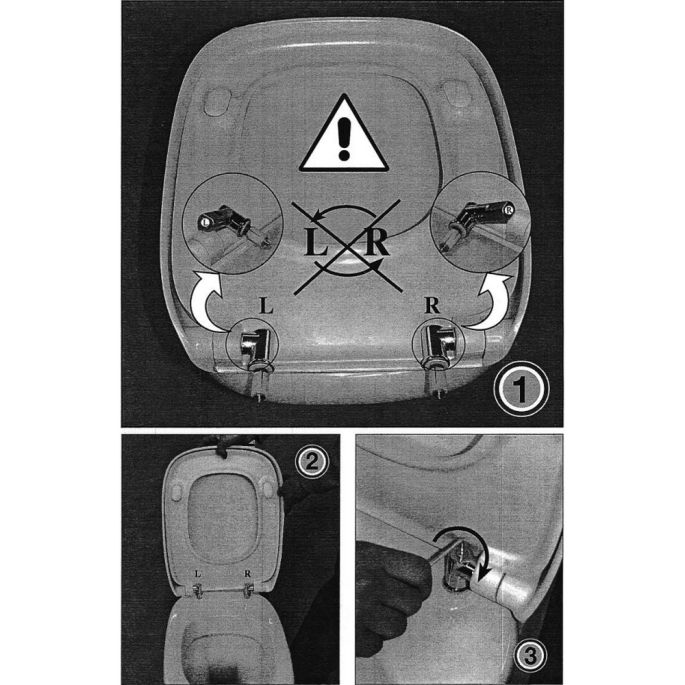 Sphinx 410 S8H5SA00000 OLW-09 softclose toiletzitting met deksel wit (OUTLET)